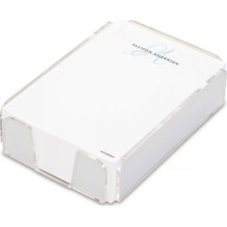 Initial Personalized Notes in a Tray