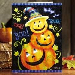 Pumpkin Stack Cards