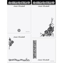 Black & White Memo Pad Sets