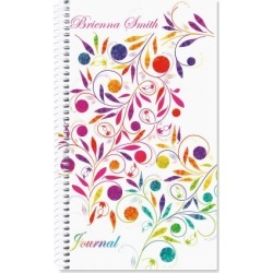 Color Swirl Personalized Journal