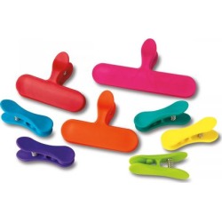 Rainbow Multi-Use Clips