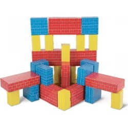 Deluxe Jumbo Cardboard Blocks by Melissa & Doug®