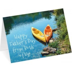 Kayak Father's Day Card
