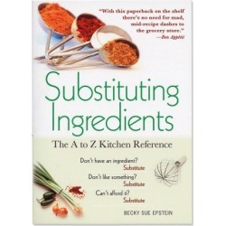 Substituting Ingredients Book