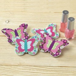 Patterned Butterflies Emery Boards - BOGO