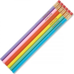 Pastel #2 Hardwood Personalized Pencils
