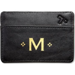 Personalized Black Safe ID Card Sleeve