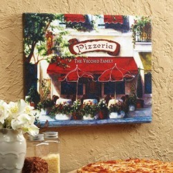Bistro Canvas Print