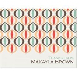 Ikat Thank You Card
