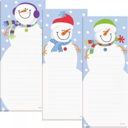 Snowman Shopping List Pads
