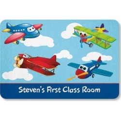 Airplane Personalized Doormat