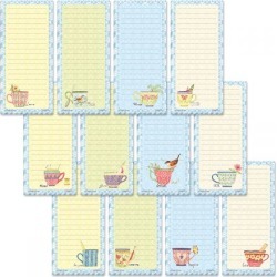 Teacups Shopping List Pads
