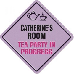 Girl's Tea Party Sign