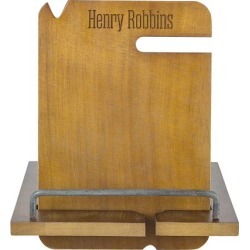 Personalized Wooden Docking Station - Name