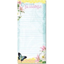 Count Your Blessing Magnetic List Pad