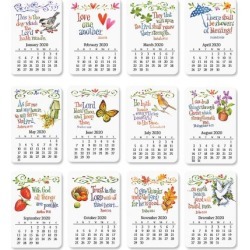 Faith 2020 Calendar Magnets