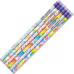 Unicorn #2 Hardwood Personalized Pencils