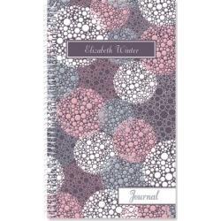 Gray Burst Personalized Journal