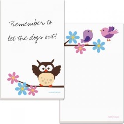 Owl and Bird List Pads