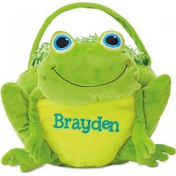 buy  Personalized Frog Easter Basket cheap online