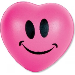 Mini Smiley Face Squeeze Hearts