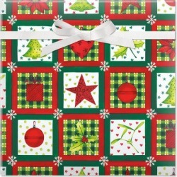 Holiday Elements Jumbo Rolled Gift Wrap
