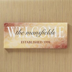 Welcome Canvas Print