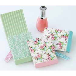 Vintage Flowers Matchbook Emery Boards - BOGO