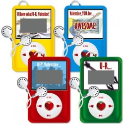 Scratch-Off Music Player Valentines