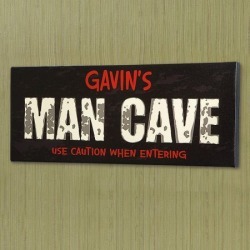 Man Cave Canvas Print