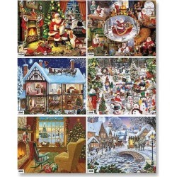 6-in-1 Holiday Puzzles