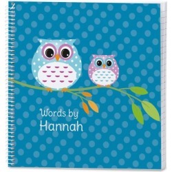 Owl Lined Personalized Journal