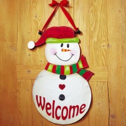 Christmas Canvas Door Decoration Christmas Canvas Door Decoration