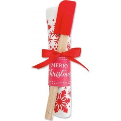 Christmas Towel and Spatula Gift Set