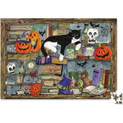 Halloween House Cat Puzzle