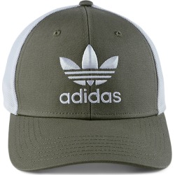 Adidas Men's Originals Icon Trucker Cap in Olive Green/White Size Large NODIM found on Bargain Bro Philippines from ts.townshoes.ca for $30.12