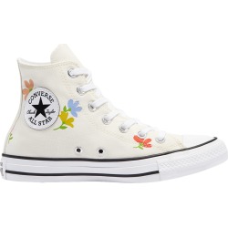 Converse Women's Chuck Taylor All Star High Top Garden Party Sneaker Shoes in Egret/Black/White, Size 10 Medium found on Bargain Bro from ts.townshoes.ca for USD $44.59