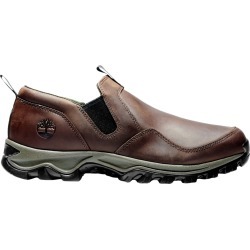 Timberland Men's Mt. Maddsen Slip-On in Dark Brown Leather Size 7 Medium found on Bargain Bro Philippines from ts.townshoes.ca for $95.88
