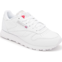 Reebok Women's Classic Sneaker in White Leather Size 6.5 Medium