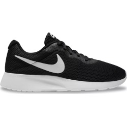Nike Women's Tanjun Sneaker Shoes in Black, Size 11 Wide