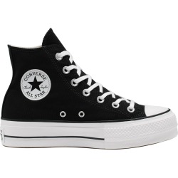 Converse Women's Chuck Taylor All Star Platform High-Top Sneaker Shoes in Black/White, Size 7 Medium found on Bargain Bro from ts.townshoes.ca for USD $47.55