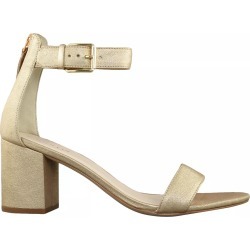 Cole Haan Women's Clarette Dress Sandal in Gold Leather, Size 6.5 Medium