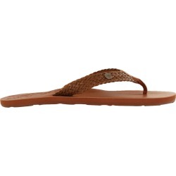 Roxy Women's Lola II Flip-Flop Sandals in Tan, Size 6 Medium