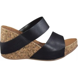 Blowfish Women's Henri Wedge Sandal in Black, Size 7 Medium