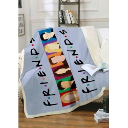 TV Show Friends Plush Blanket