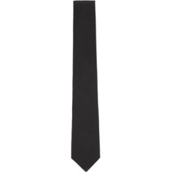 HUGO BOSS - Italian Made Tie In Silk Jacquard - Black
