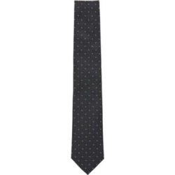 HUGO BOSS - Italian Made Tie With Jacquard Micro Pattern - Light Blue