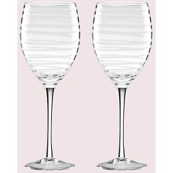 Kate Spade Charlotte Street White Wine Glass Pair, Clear found on Bargain Bro from katespade.com for USD $34.20