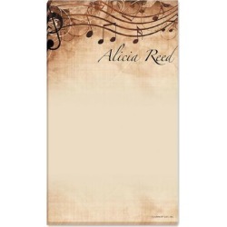 Sheet Music Memo Pad
