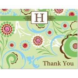 Fanciful Thank You Card